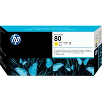 HP 80 gelb + Reiniger (C4823A)