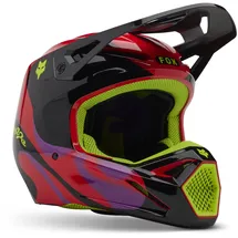 Fox Helm FOX V1 Emotion Fluo RED S