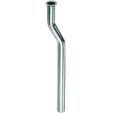 Schell Spülrohr Verkröpfung 25, d. 18mm, Länge 293mm, chrom