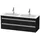 Duravit Waschtischunterschrank 2 Schubkästen 127 x 48 x 47,5 cm Eiche Schwarz Matt