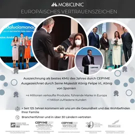 Mobiclinic Einkaufswagen mit Sitz Schwarz 21 L