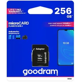 GoodRam Speicherkarte 256 GB MicroSD 256GB M1aa2560r12