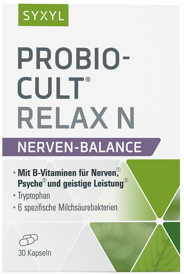Syxyl Probio-Cult® Relax N unterstützt Körper und Geist!