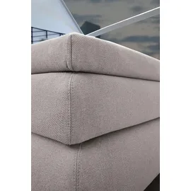Jockenhöfer Boxspringbett hellgrau Flachgewebe Liegefläche B/L: ca. 180x200 cm - hellgrau