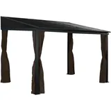 Sojag Terrassenüberdachung Portland 288 x 426 cm grau