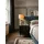 KADIMA DESIGN Nachtschrank 43,5 x 39 x 56 cm Schwarz/Eiche