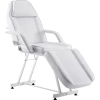 Barberpub Kosmetikliege Therapieliege Massageliege Tattooliege Kosmetikstuhl Schönheitsausrüstung 0015W (Weiß)