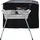 Grillpeter Mangal Ararat 2 mm Schaschlikgrill + 11er Drehspieß Haube Elektromotor