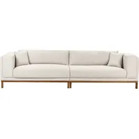 4-Sitzer Sofa Stoff beige VENG