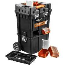 Neo Tools Werkzeugwagen Kunststoff schwarz unbestückt