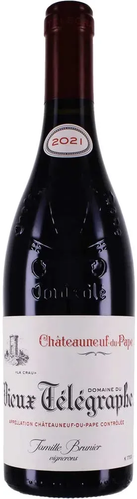 Domaine Les Pallieres 2021 du Vieux Télégraphe Châteauneuf-du-Pape La Crau 2021 Cinsault,Grenache,Mourvedre,Syrah Frankreich