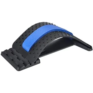 Ortorex Rückenstrecker Lendenwirbelstütze Akupressur-Massagegerät (blau)
