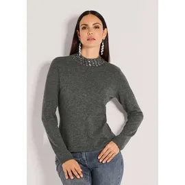 Madeleine Longpullover grau 48