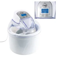 Rosenstein & Söhne Kompakte Eismaschine mit LCD-Display