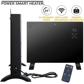Best Direct Power Smart Heater 1500 W schwarz