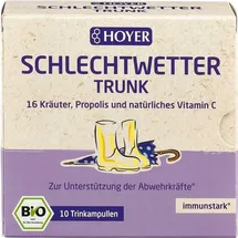 Hoyer Schlechtwetter-Trunk Trinkampullen bio 10 St.