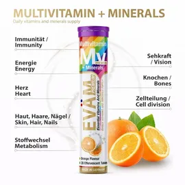 eväm Multivitamin Minerals Brausetabletten 20 St.