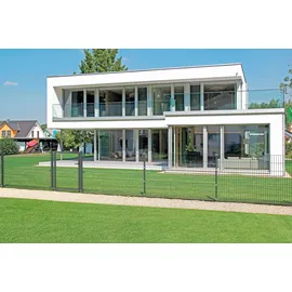 GAH Alberts Alberts Doppelstabmatten-Grundset 28 m 200 x 120 cm 6/5/6 anthrazit