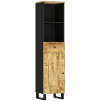 VidaXL Badschrank 38x33x160 cm Massivholz Mango