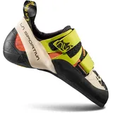 La Sportiva Otaki Kletterschuhe - Sulphur / Coral - EU 36