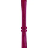 Certina - Ds Podium Lady Lederband Rot 14/12mm, Ohne Schnalle C610022051 - genarbt,kalb,rot