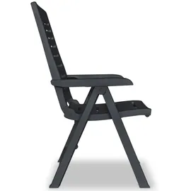 vidaXL Gartenset 3-tlg. anthrazit