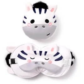 relaxeazzz Bali Zebra Nackenkissen 30 x 30 cm Mehrfarbig