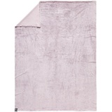 Zoeppritz Reborn Bliss, Rosa, Uni, 140x190 cm, Oeko-Tex® Standard 100, pflegeleicht, Double face, Wohntextilien, Decken, Felldecken