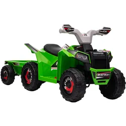 HOMCOM Kinder Elektrofahrzeug Kunststoff, Metall