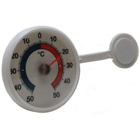 Bimetall Analog Fenster Außen Thermometer Fensterthermometer Deutsche Ware