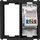 OEM Wandsteckdose Lan Rj45 Modul Rtx Sh schwarz