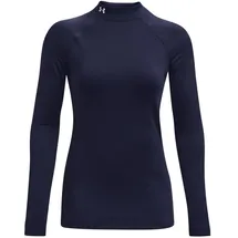 Under Armour Coldgear Authentics Damen 410 - Midnight Navy / White - XL