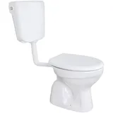 Belvit Stand-WC mit WC-Sitz Weiß