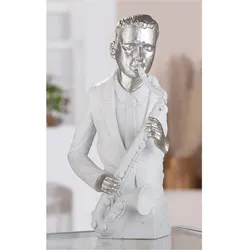 GILDE Dekofigur »Figur Musiker« GILDE weiß