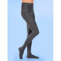 Hudson Strickstrumpfhose Hudson grau-meliert 3/47