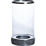 Hti-Living HTI-Living, Windlicht, Kerzenhalter Zylinder mit Diamanteffekt (1 x, 13 x 24 cm)