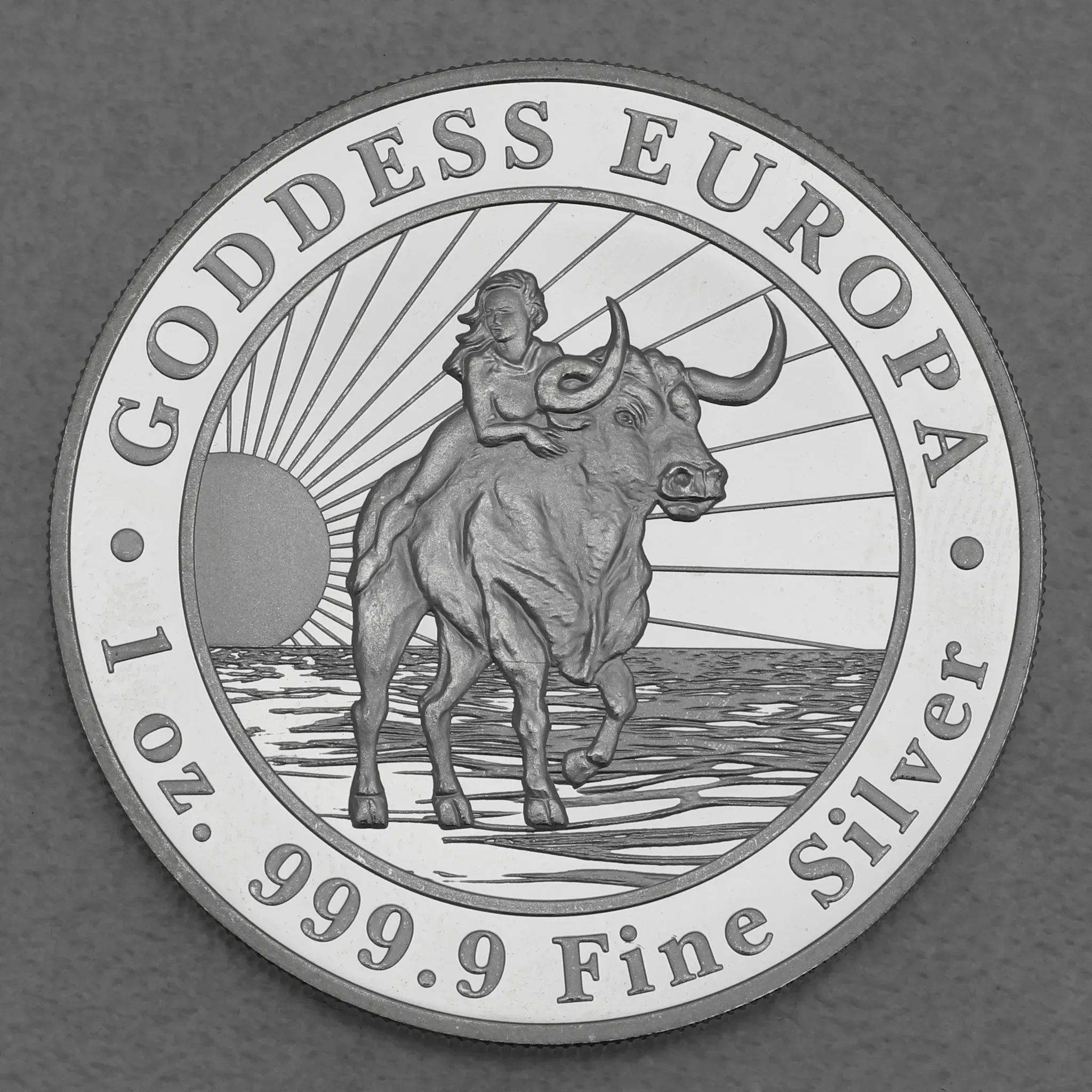 Silbermünze 1oz Goddess Europa 2022 (Tokelau)