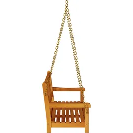 vidaXL Schwingbank 110 x 56 x 58 cm Braun