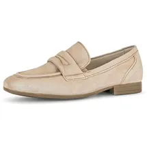 Gabor Leder-Slipper in Beige | Gr.: 39