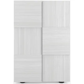 INOSIGN Dama 78 x 116 x 35 cm grau / hochglänzend