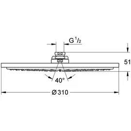Grohe Rainshower chrom (27477000)