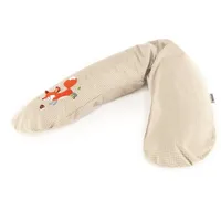 Theraline Stillkissen 190cm mit Knisterbezug Punkte Fuchs Polyesterhohlfaser