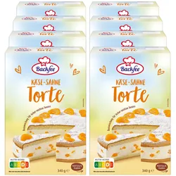 Backfee Backmischung Käse-Sahne-Torte 340 g, 8er Pack