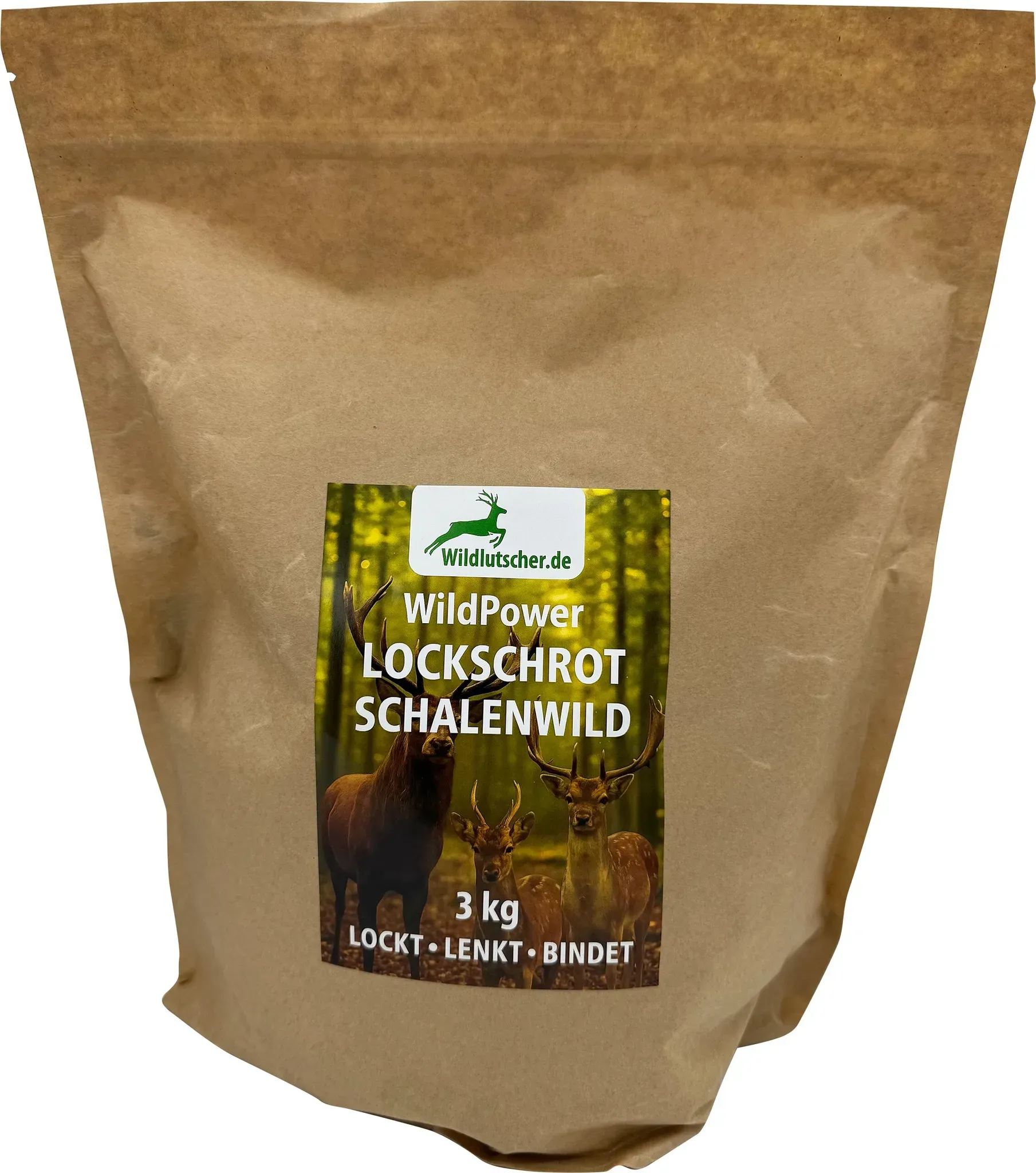 Wildlutscher WildPower Lockschrot Schalenwild