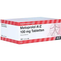 Metoprolol AbZ 100 mg Tabletten 100 St