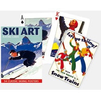 Piatnik 1497 - Piatnik Spielkarten Ski Art