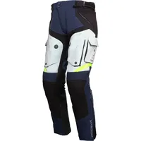 Modeka Panamericana II, Textilhose wasserdicht - Dunkelblau/Hellgrau/Schwarz - 5XL