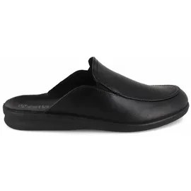 Josef Seibel Belfort 20, Männer Hausschuhe,Weite G (Normal),bequem,Schlupfschuhe,schluepfschuhe,Mules,schwarz,47 EU | Hausschuh für Herren | Schwarz - Schwarz - 47