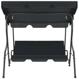 vidaXL Hollywoodschaukel 3-Sitzer kaffeebraun