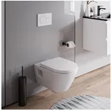 Bernstein - Wand-WC spülrandlos viveo weiß glänzend inkl. WC-Deckel mit Absenkautomatik